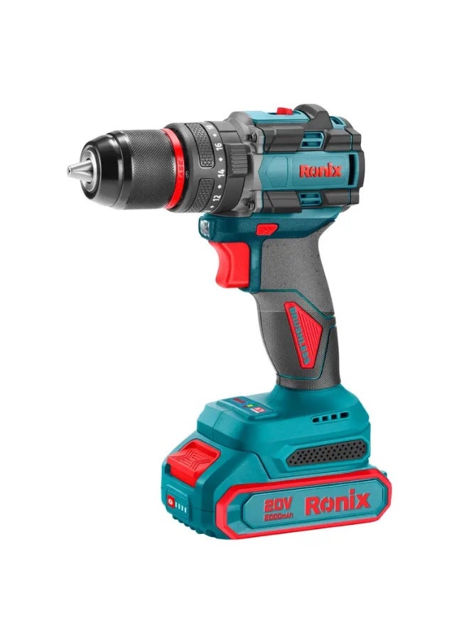 RONIX Cordless Impact Drill  (Brushless)  20V,  13m-60N.m #8670 - Image 1